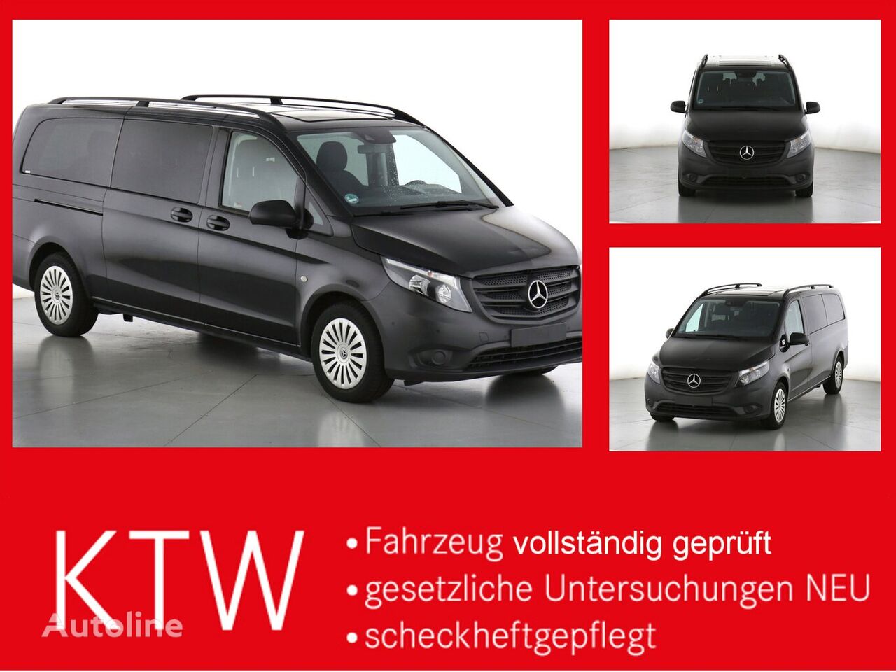 reisi mikrobuss Mercedes-Benz Vito 116TourerPro ,Extralang,2xKlima,Kamera,AHK