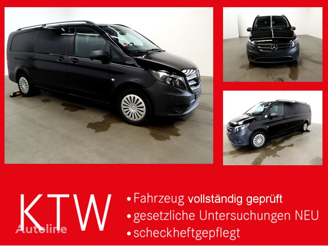 пътнически бус Mercedes-Benz Vito 116TourerPro Extralang,2xKlima,Kamera,AHK