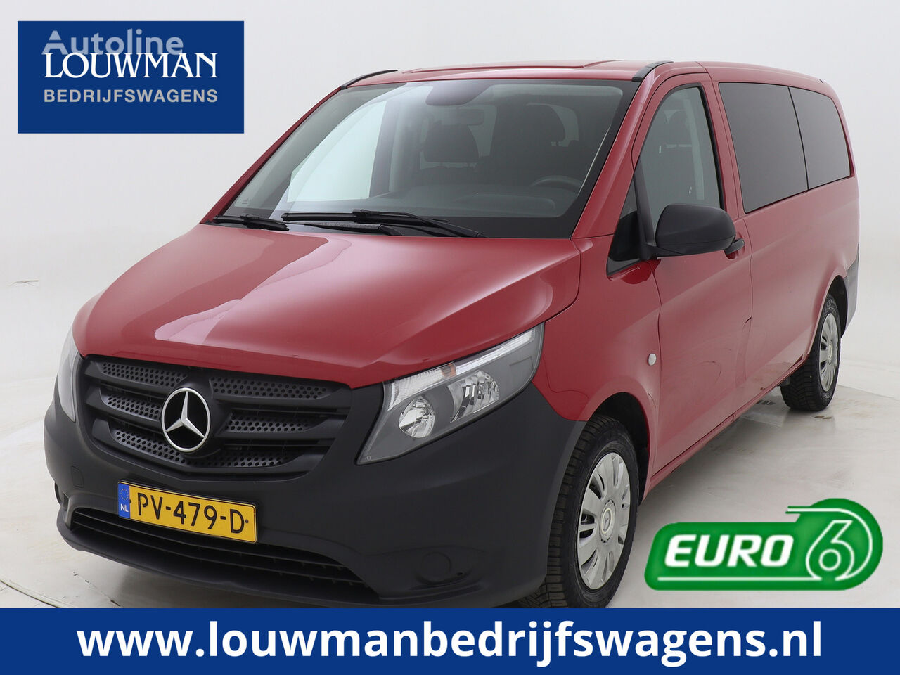 Mercedes-Benz Vito Tourer 109 BlueTEC Base Lang Tourer 9-persoons Marge Airco  pikkubussi