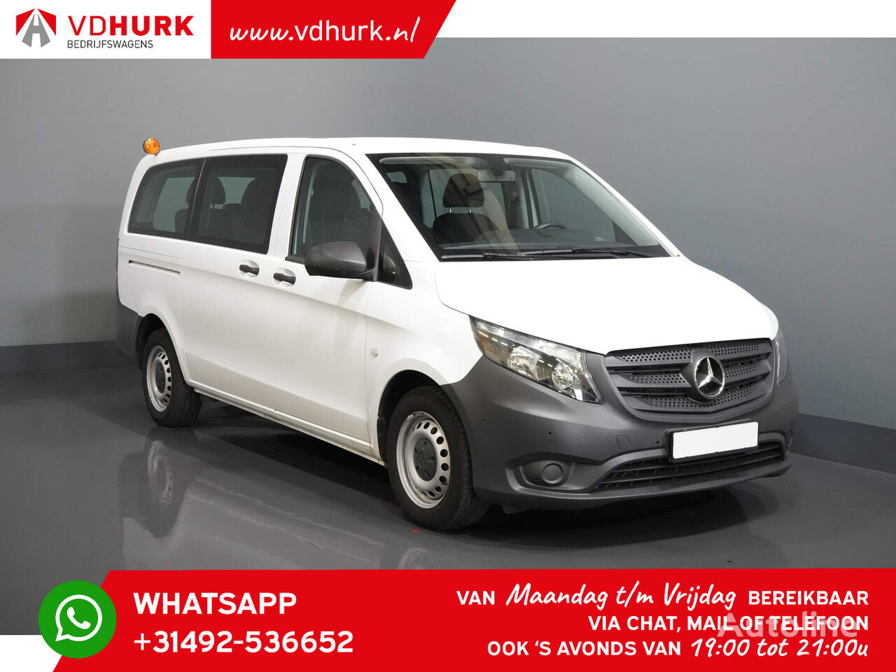 potniški minibus Mercedes-Benz Vito Tourer 110 CDI L2 € 35.234,- incl. BTW/BPM Combi/ Kombi/ 9