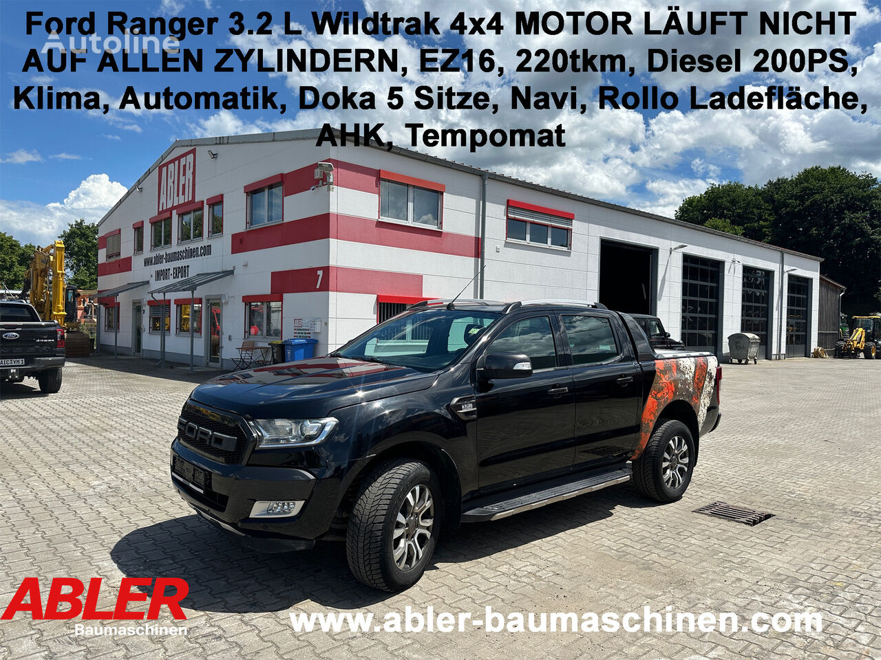 Ford Ranger 3.2L Wildtrak DOKA Pick Up Motorprobleme pick-up