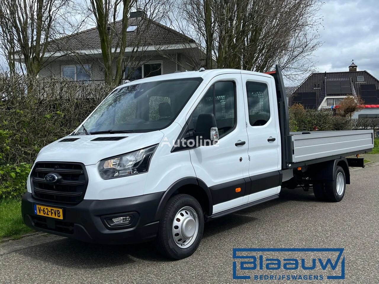 Ford Transit 470 L5 170PK DC Open laadbak 3500 KG Trekgewicht pick-up