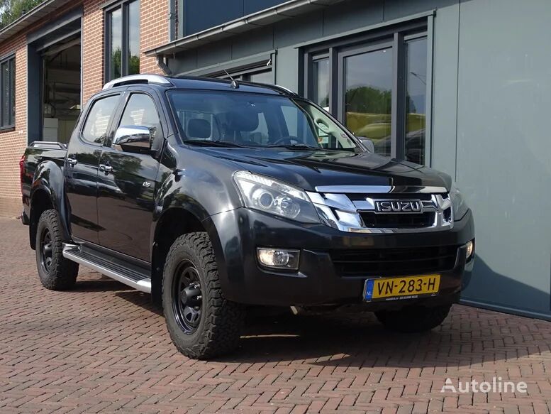 Isuzu D-MAX DUBBEL CABINE BE Trekker LEER Volll minibus pickup