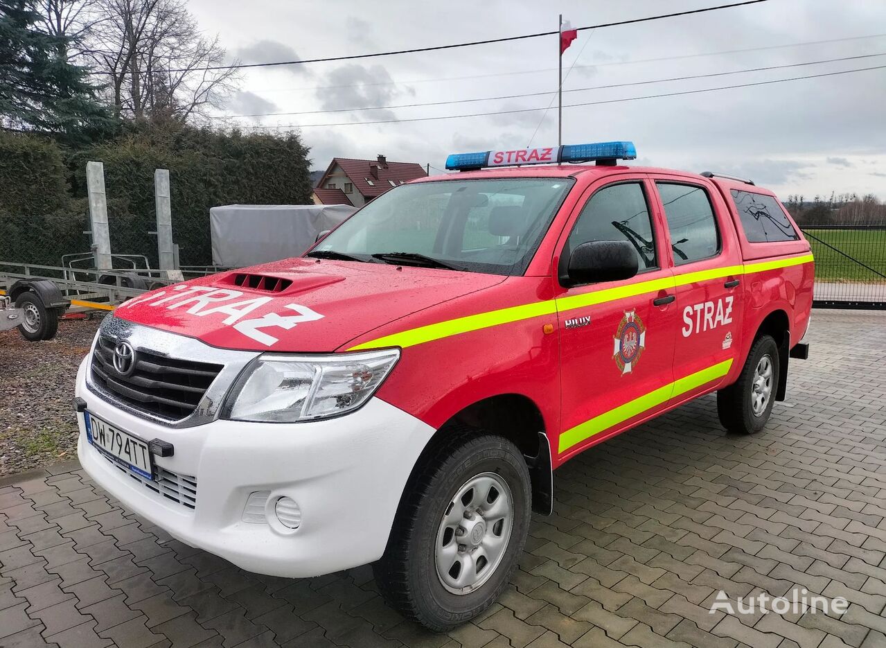 пикап Toyota Hilux 2.5D 4x4, straż, strażacki, pożarniczy, feuerwehr, hasici