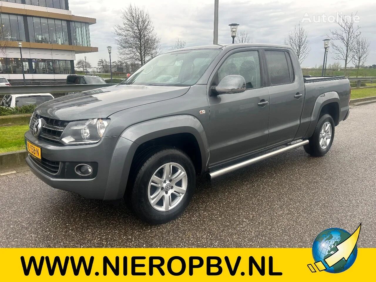 pick-up Volkswagen Amarok 2.0TDI Dubbelcabine Airco Cruisecontrol Trekhaak 4X4 lees