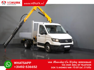 pick-up Volkswagen Crafter 50 165 pk Open laadbak/ Effer 352S Kraan/ Crane/ Kran/ A