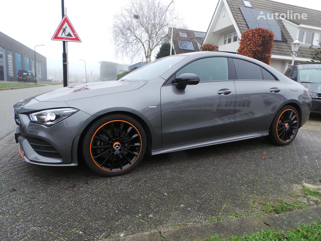 خودروی سدان Mercedes-Benz CLA-klasse 220 4MATIC AMG Orange Art Edition Pano,Burmester,Stoe