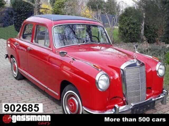 Mercedes-Benz Ponton 220 S / 219 W105, 6 Zylinder Motor sedan