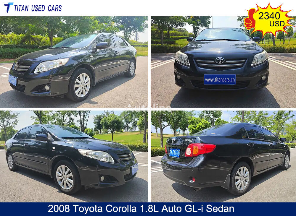 седан Toyota Used 2008 Toyota Corolla for Sale from China