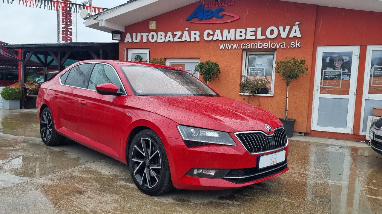 Škoda Superb 2,0 TDI  L&K, 4x4, 140kw, AT/7 sedan