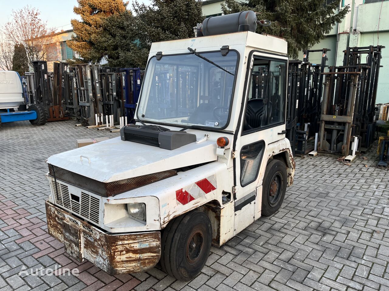 수하물 트랙터 Nissan RV-02    V-3946