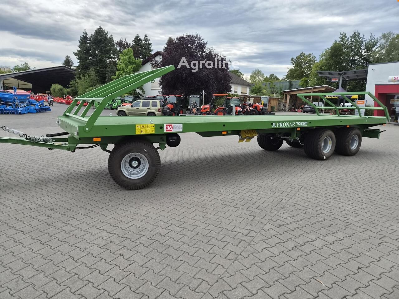 Новый прицеп для перевозки сена Pronar Pronar T026M - Agroline