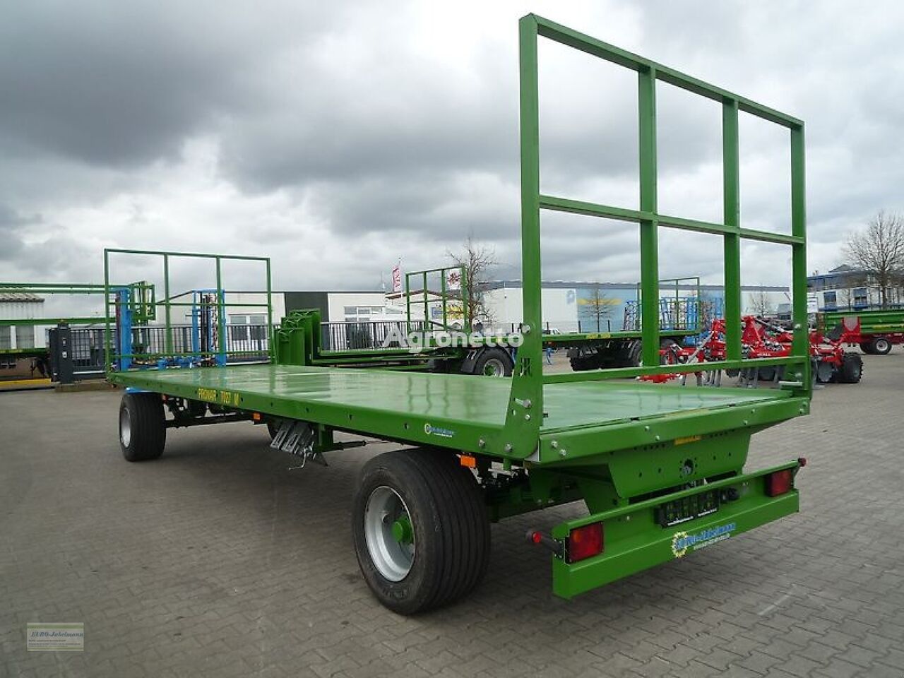 new Pronar TO 27 M bale trailer