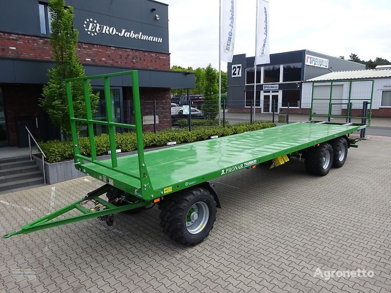 new Pronar TO 28 KM Ballenwagen bale trailer