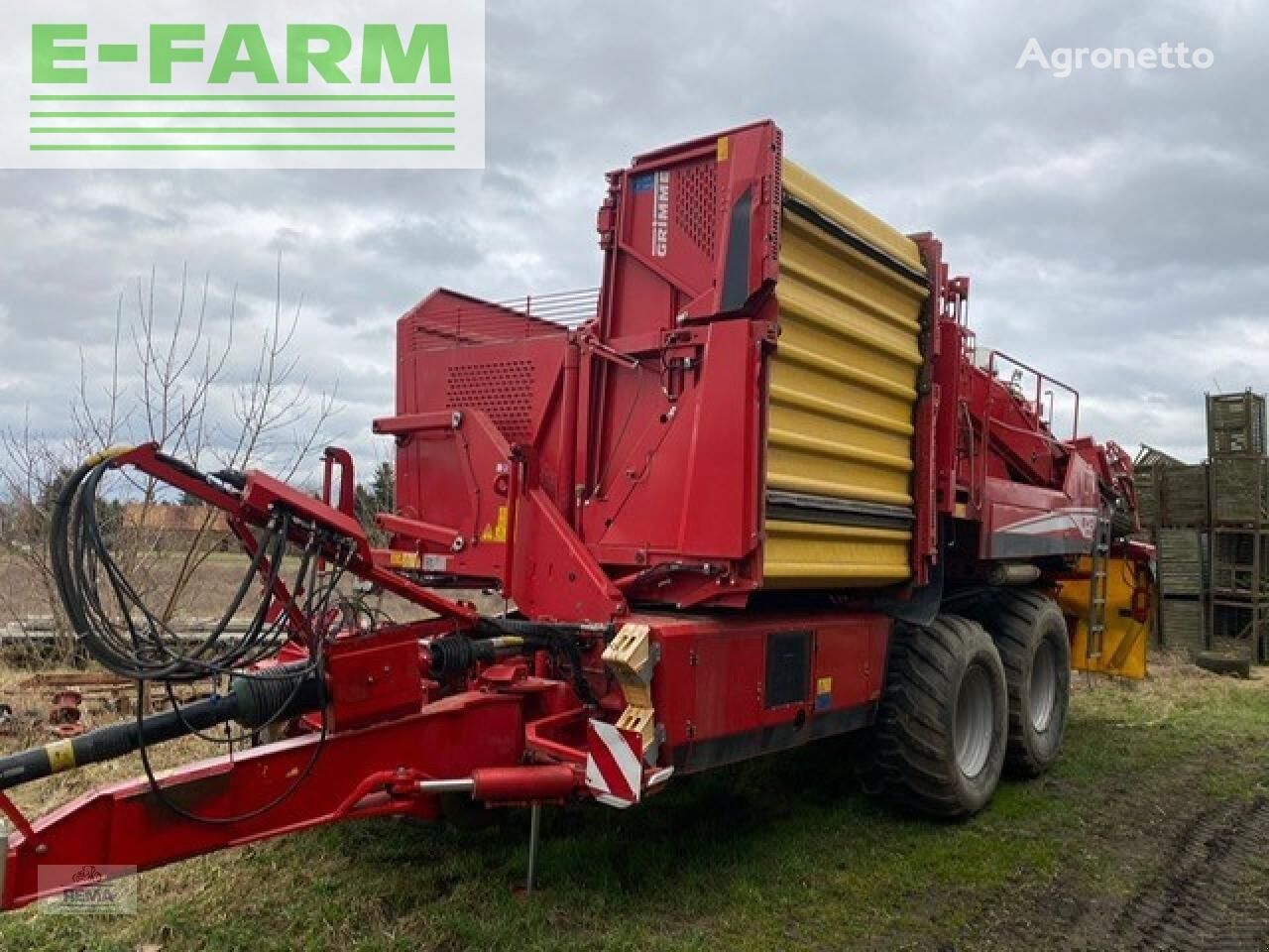 Grimme evo 290 airsep cosechadora de remolachas