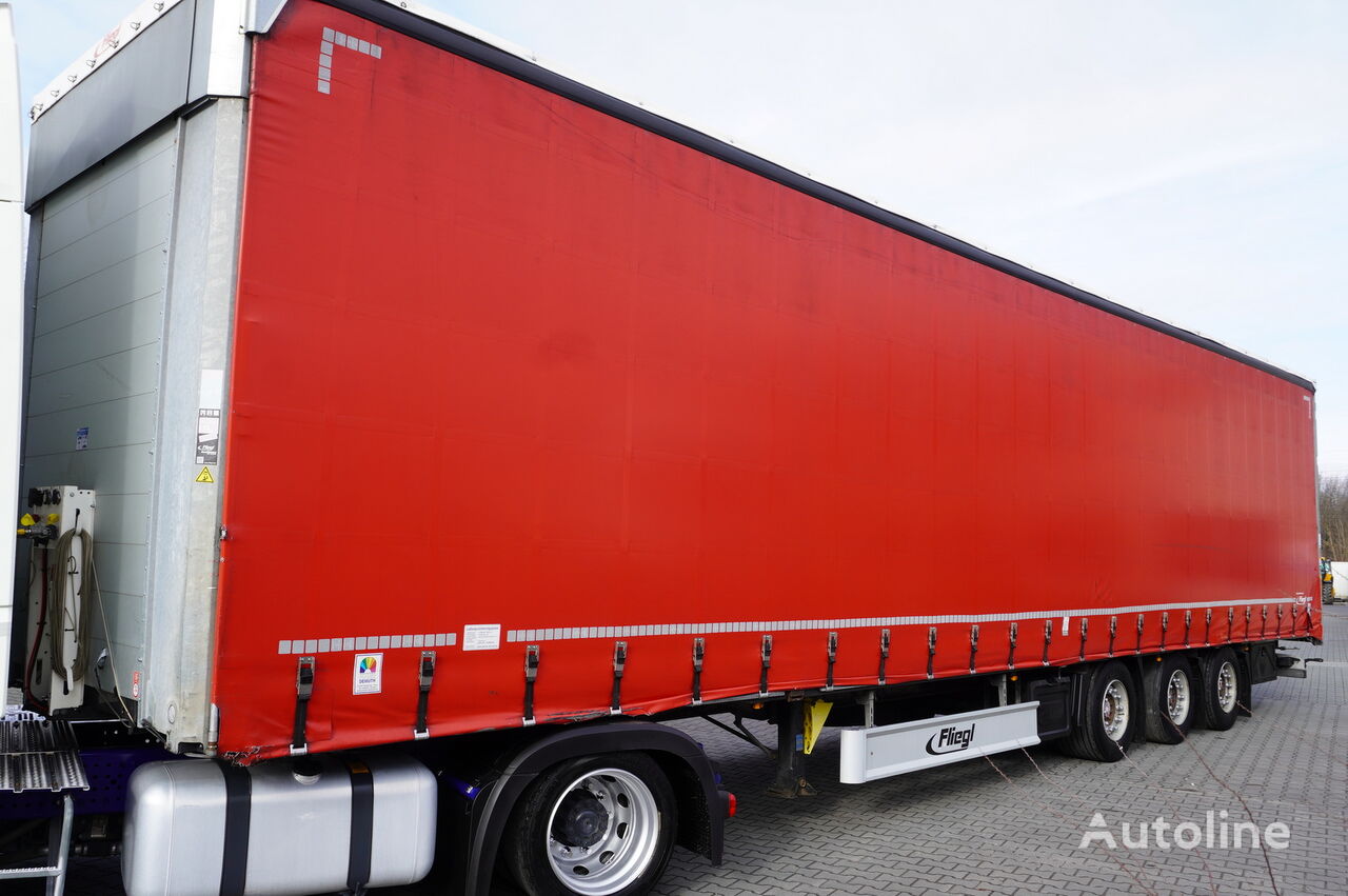 شبه مقطورة ذات الحزام الناقل Fliegl SDS 01 Coilmulde semi-trailer