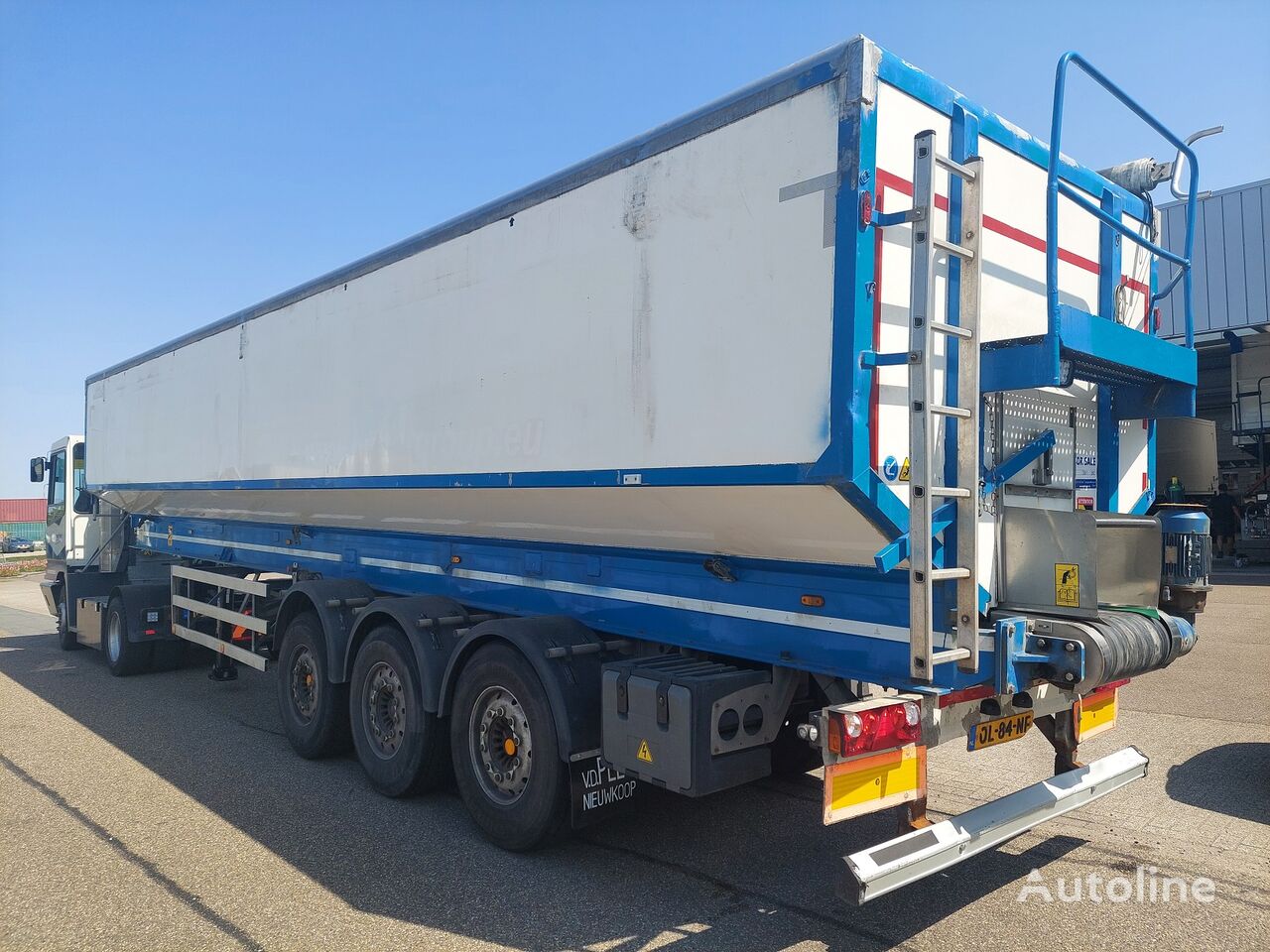 sơ mi rơ moóc dây curoa Knapen Trailers  / K800