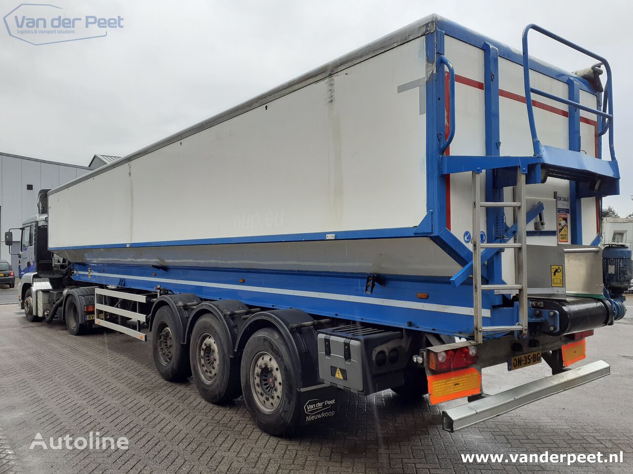 Knapen Trailers / K800 poluprikolica sa pokretnim trakom