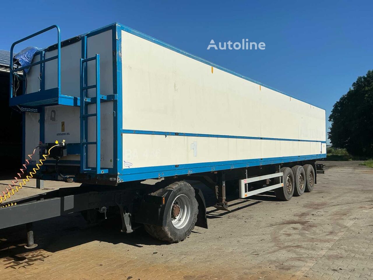 Полуприцеп с донным транспортером Pacton TXL342 - Autoline