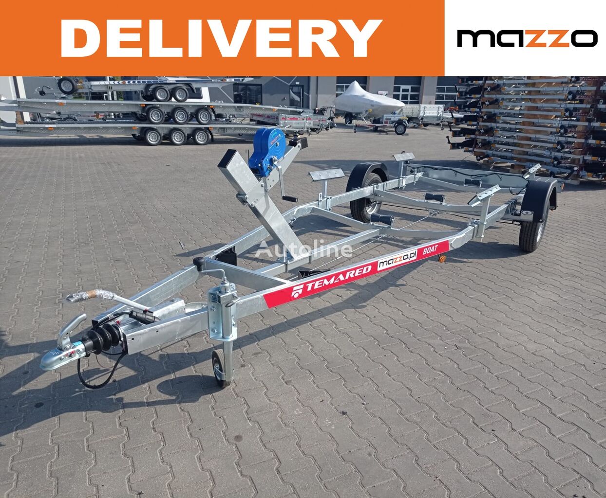 new B13  boat trailer