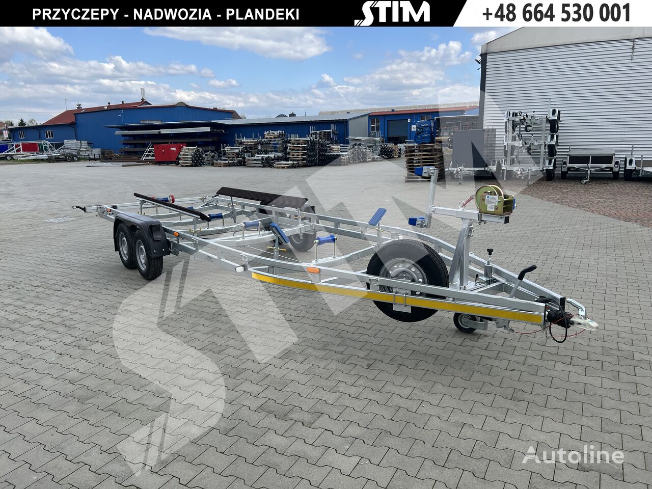 new Stim L22/PŁ-ST/75-30  boat trailer