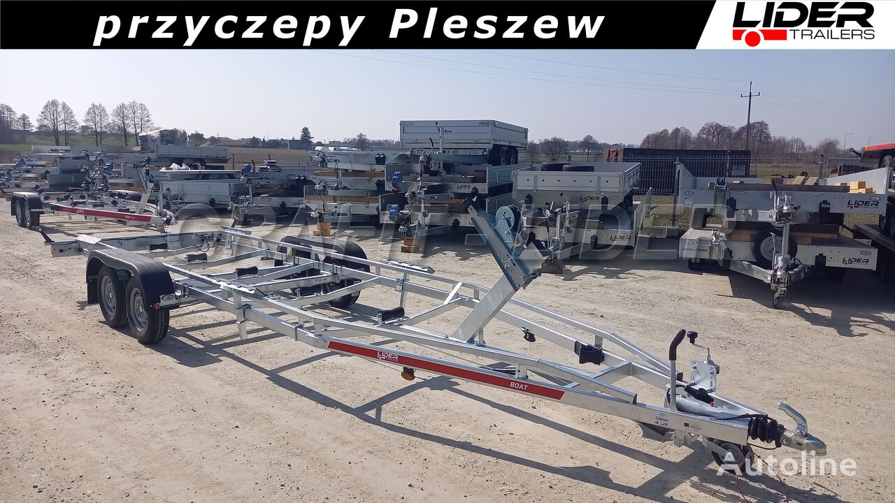 nový lodní přívěs Temared Boat trailer TM-216 WYPRZEDAŻ przyczepa 763x153cm, do przewozu ł