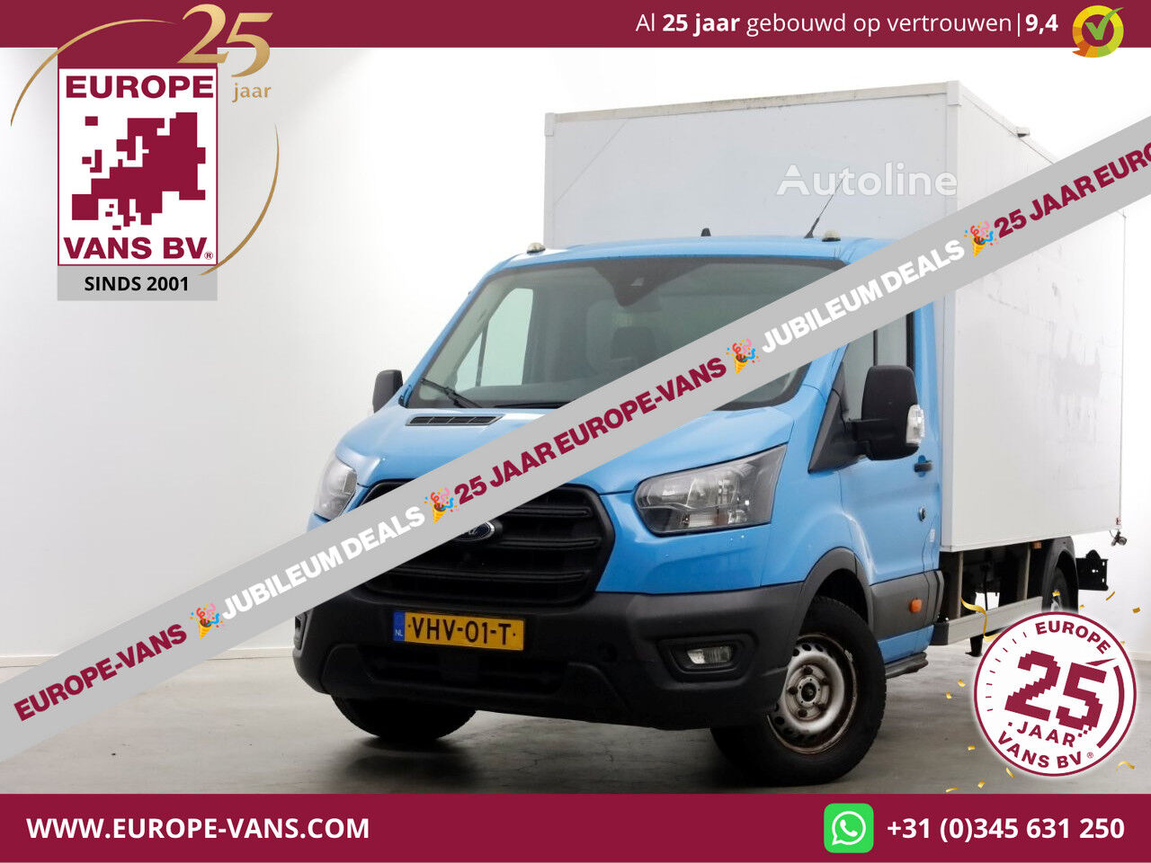 Автофургон < 3.5т Ford Transit 350 2.0 TDCI 130pk E6 Bakwagen met achterdeuren 2-Persoo - Autoline
