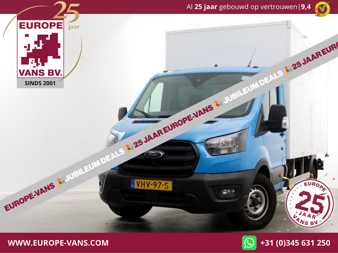 Camião furgão < 3.5t Ford Transit 350 2.0 TDCI 130pk E6 Bakwagen met achterdeuren 2-Persoo - Autoline
