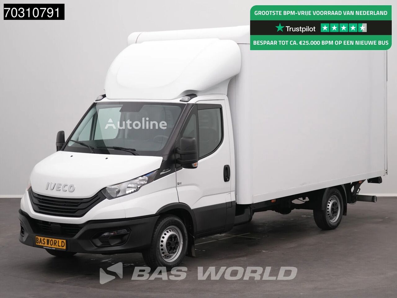 شاحنة مقفلة < 3.5طن IVECO Daily 35S16 Automaat Laadklep 160PK Bakwagen Airco Camera Euro6 - Autoline