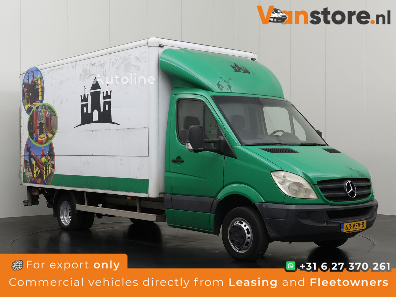 Mercedes-Benz Sprinter 511CDI Bakwagen+Laadklep box truck < 3.5t - Autoline