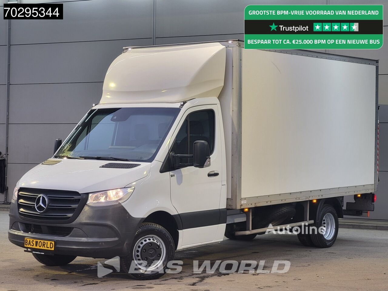 Mercedes-Benz Sprinter 514 CDI Automaat Laadklep Dubbellucht Bakwagen Airco Cr box truck < 3.5t - Autoline
