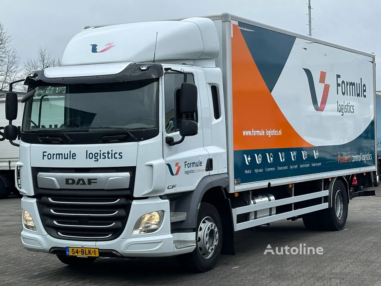 DAF CF 230 4x2 Gesloten Opbouw / Euro 6 / Laadklep / Apk! box truck