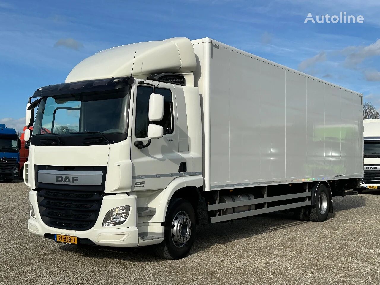 автофургон DAF CF 260 CF 290.18 EURO6. 850x246x250 . Bakwagen met Laadklep