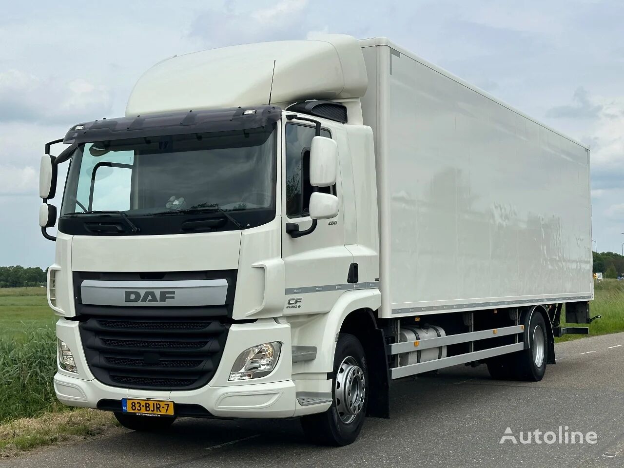 DAF CF 260 CF260.18. EURO6. 886x248x250 box truck