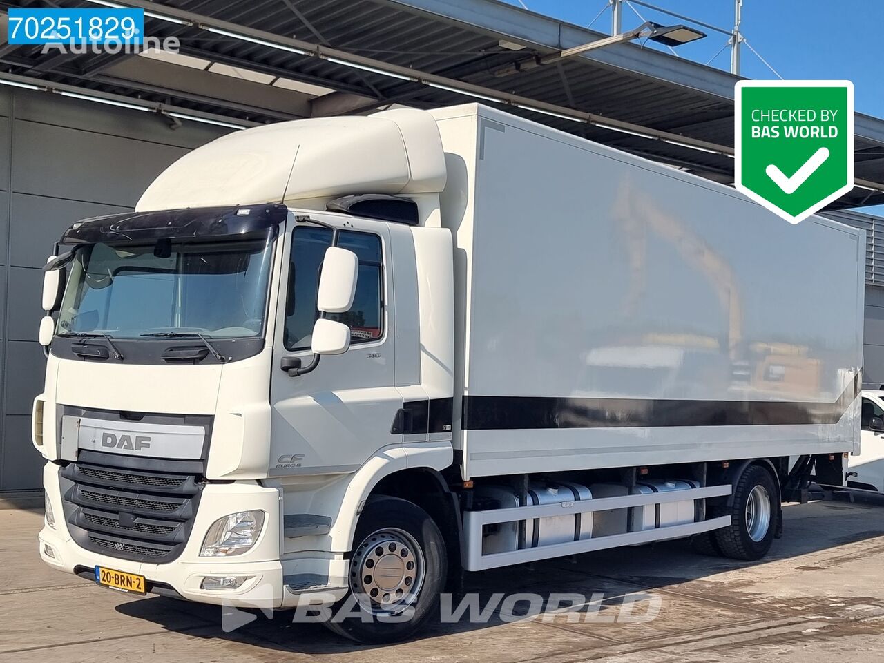 автофургон DAF CF 310 4X2 NL-Truck Ladebordwand ACC