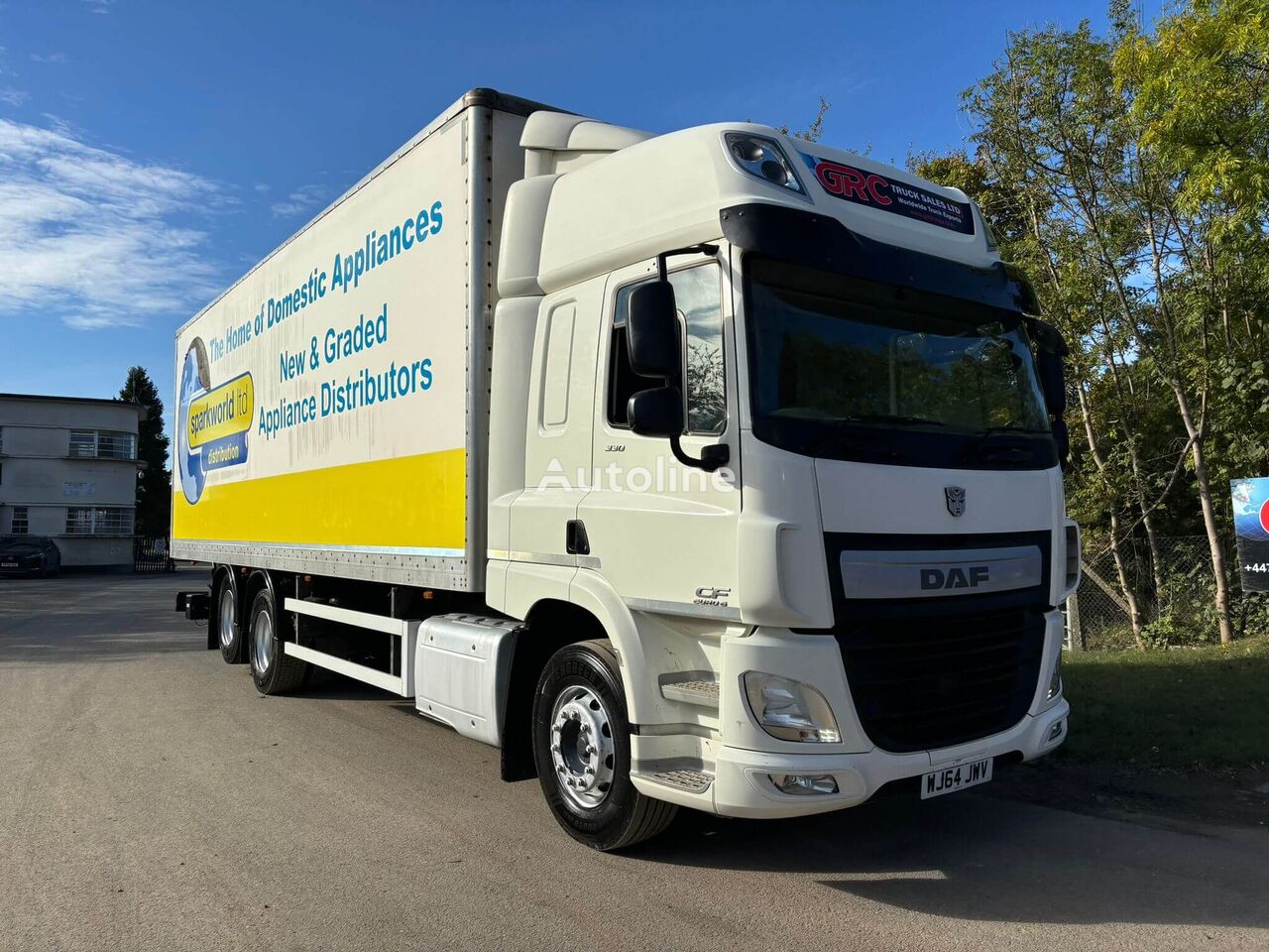 DAF CF 330 lastbil kassevogn