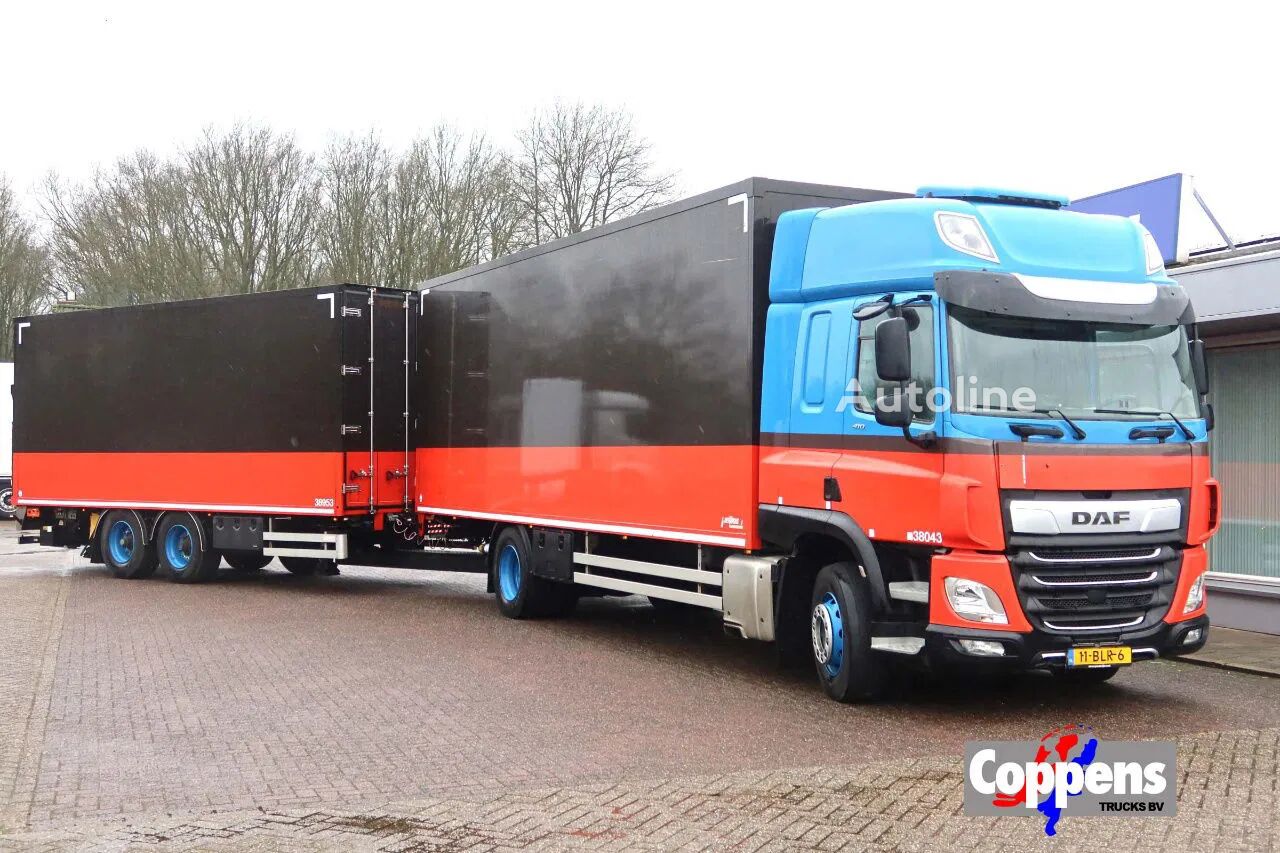 شاحنة مقفلة DAF CF 410 Bakwagen + Trailer 2x DHollandia 2000kg 6 stuks in voorra