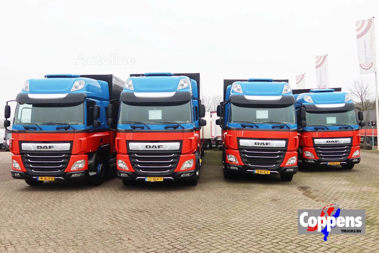 truk box DAF CF 410 Bakwagen+Trailer Dhollandia 2.000 kg