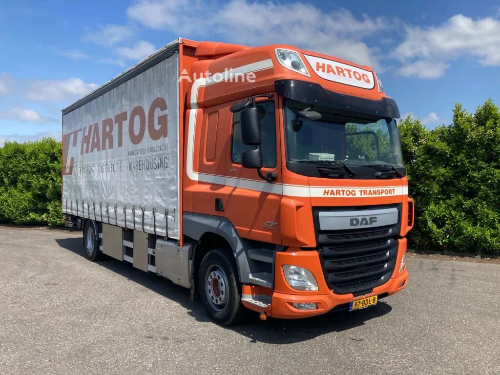 DAF CF 410 FA Euro6 Schuifzeilen vooras 9,0 ton skapbil - Autoline