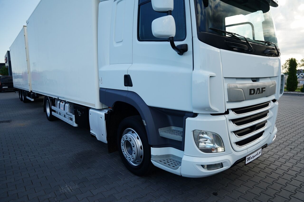 DAF CF 450 / ZESTAW TANDEM 120 M3 / PRZEJAZDOWY / KONTENER / 7,2 M +