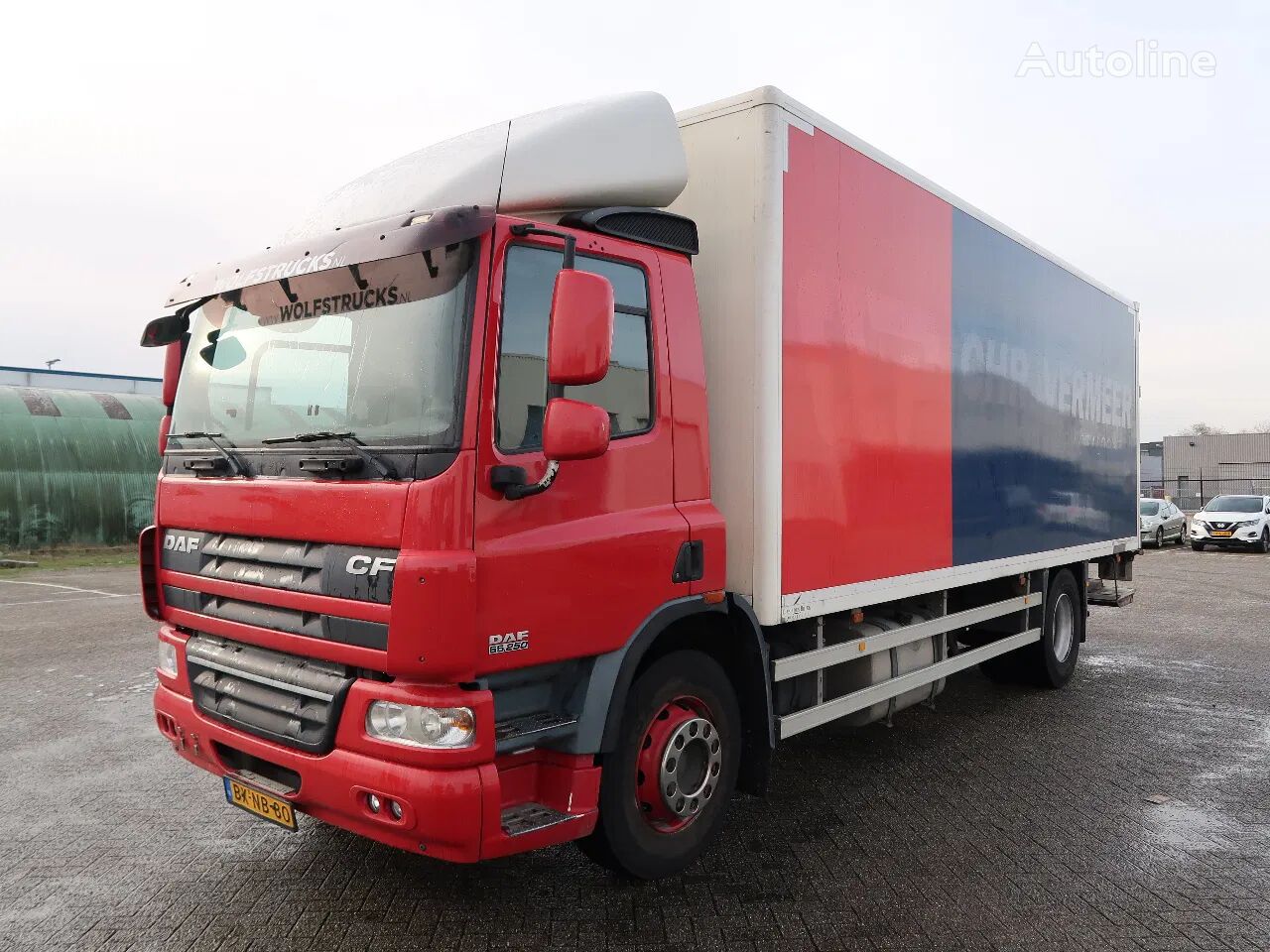 DAF CF 65.250 4x2, Euro 5, Aut., LBW, TUV, NL truck TOP! kamion furgon