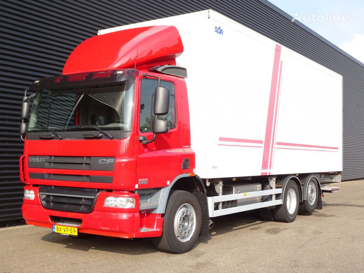 camion fourgon DAF CF 75.310 / 6x2*4 / TAIL LIFT / ISOLATED CLOSED BOX