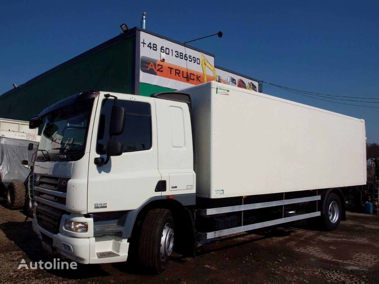 φορτηγό κόφα DAF CF 75.360