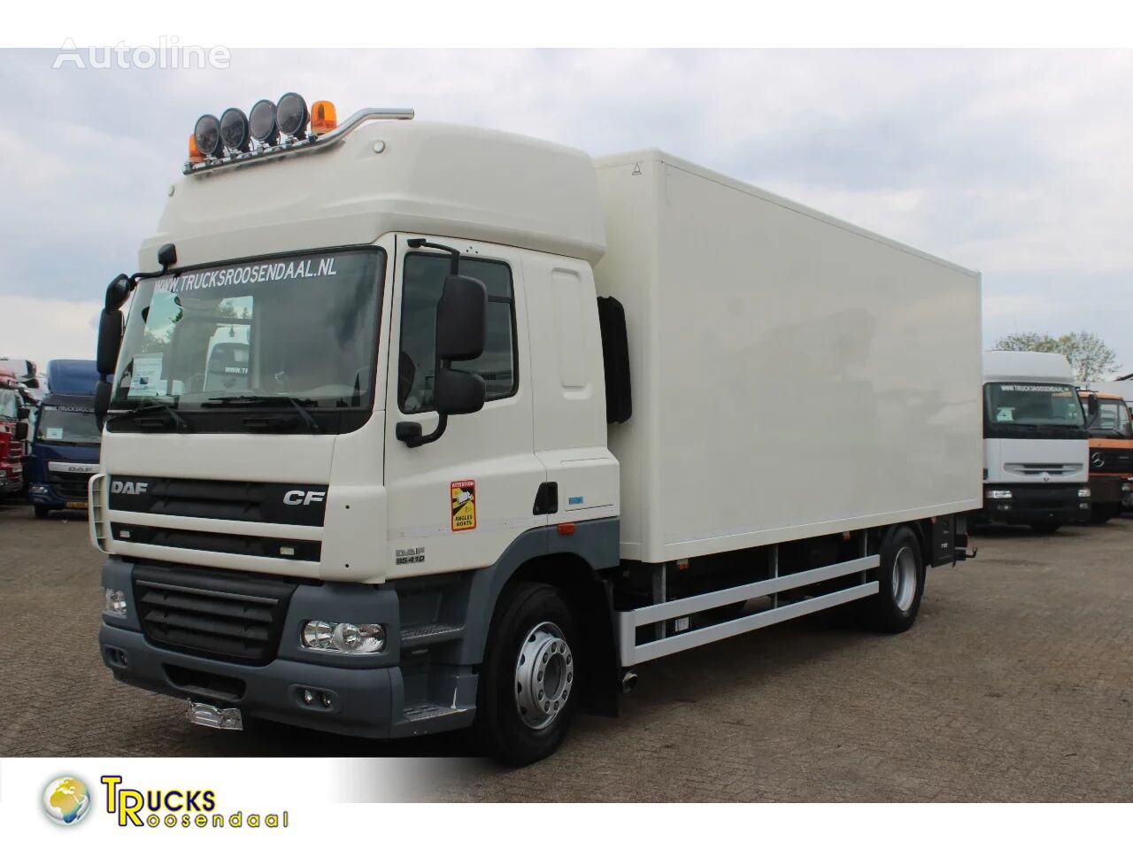 شاحنة مقفلة DAF CF 85.410 + EURO 5 + 150KM!! + 19T+ LIFT + BE apk 10-2024