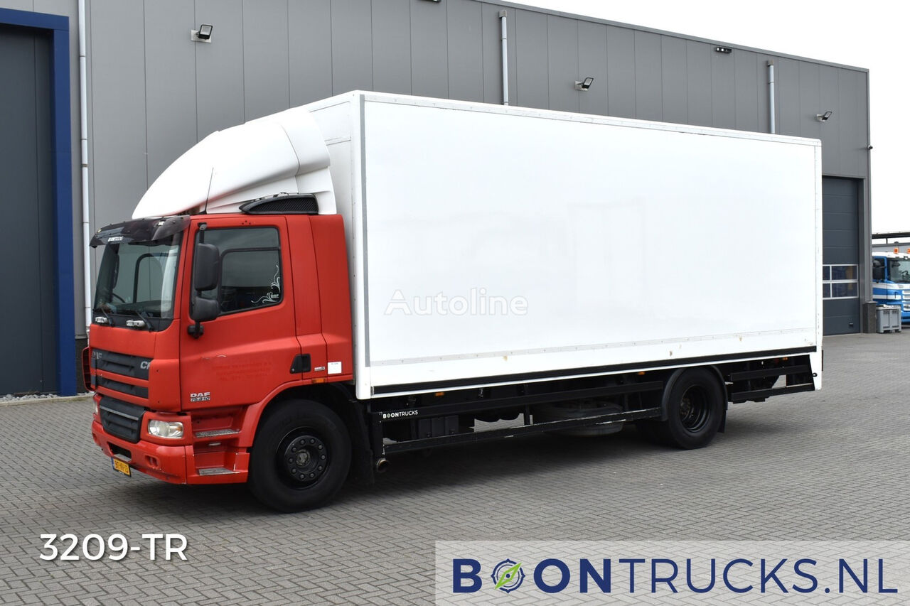 DAF CF75.310 4x2 | EURO5 * 735 x 250 x 255 * HARDWOOD FLOOR * TAILGA skåplastbil