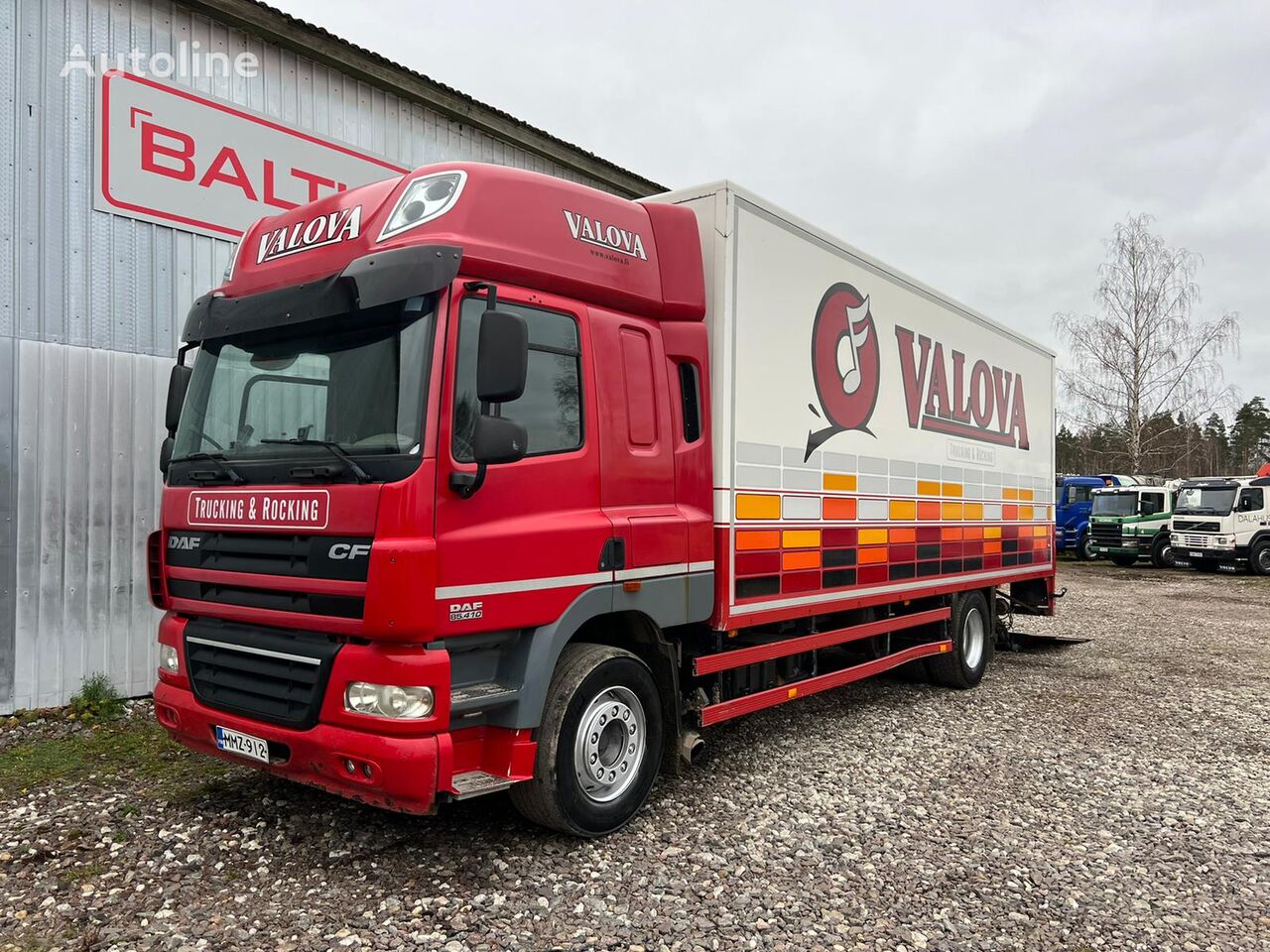 DAF CF85, EURO5 box truck