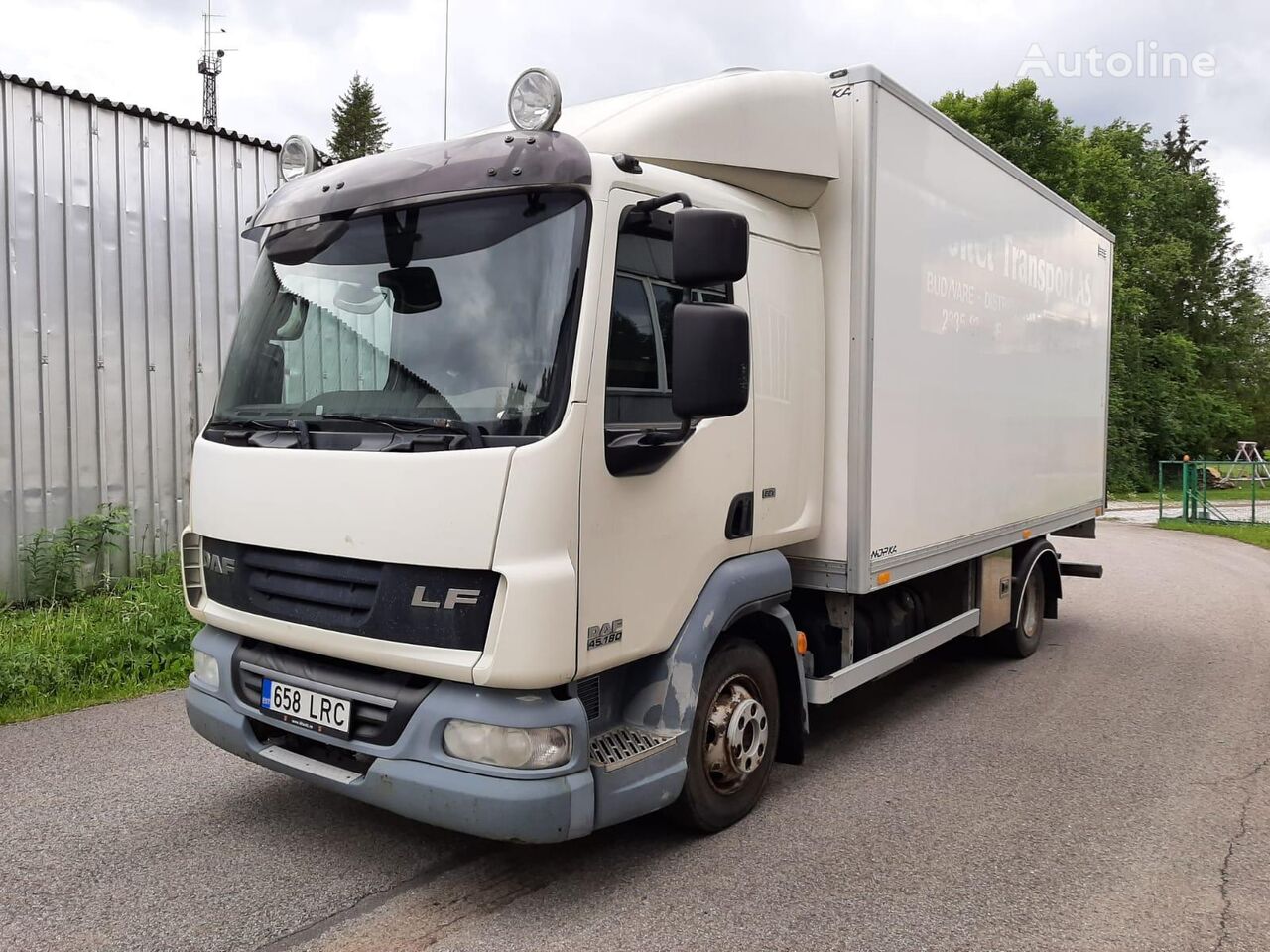 DAF FA 45.180 4X2 KITCHEN dobozos teherautó