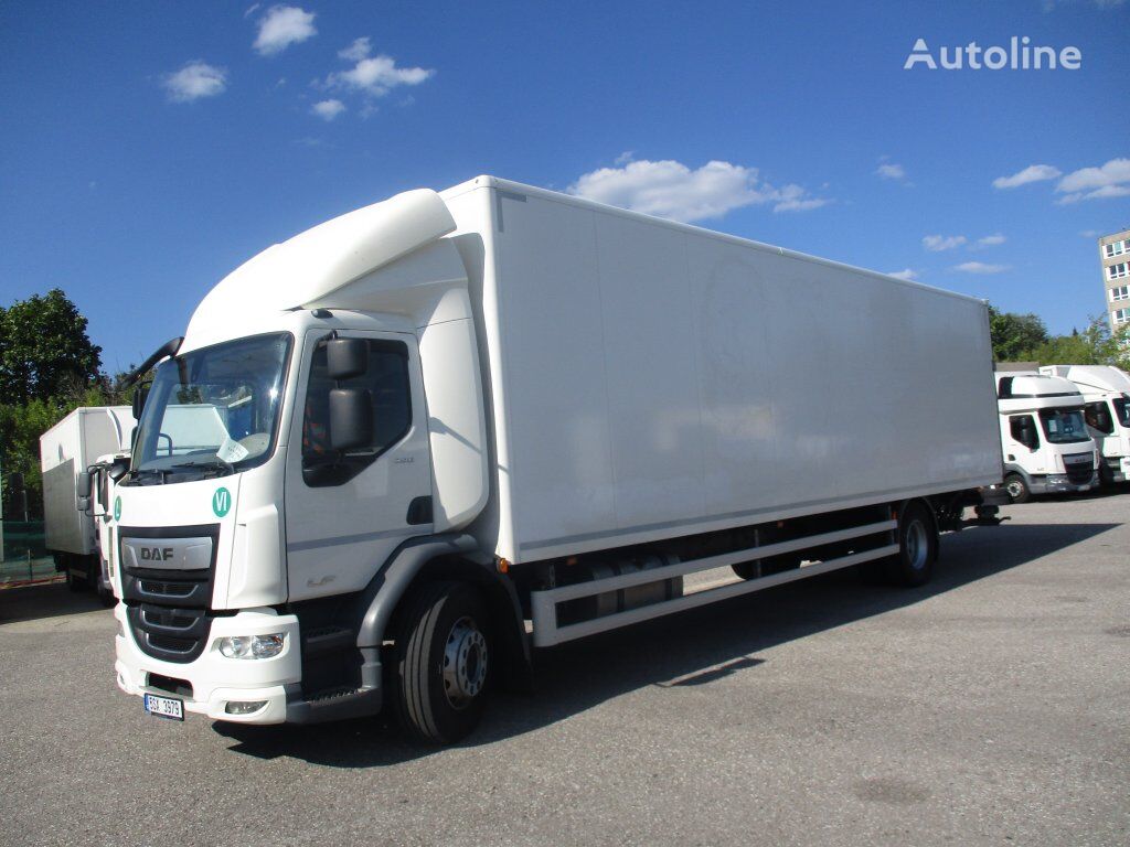 camion fourgon DAF LF 18.290, 24 palet, hydr. čelo