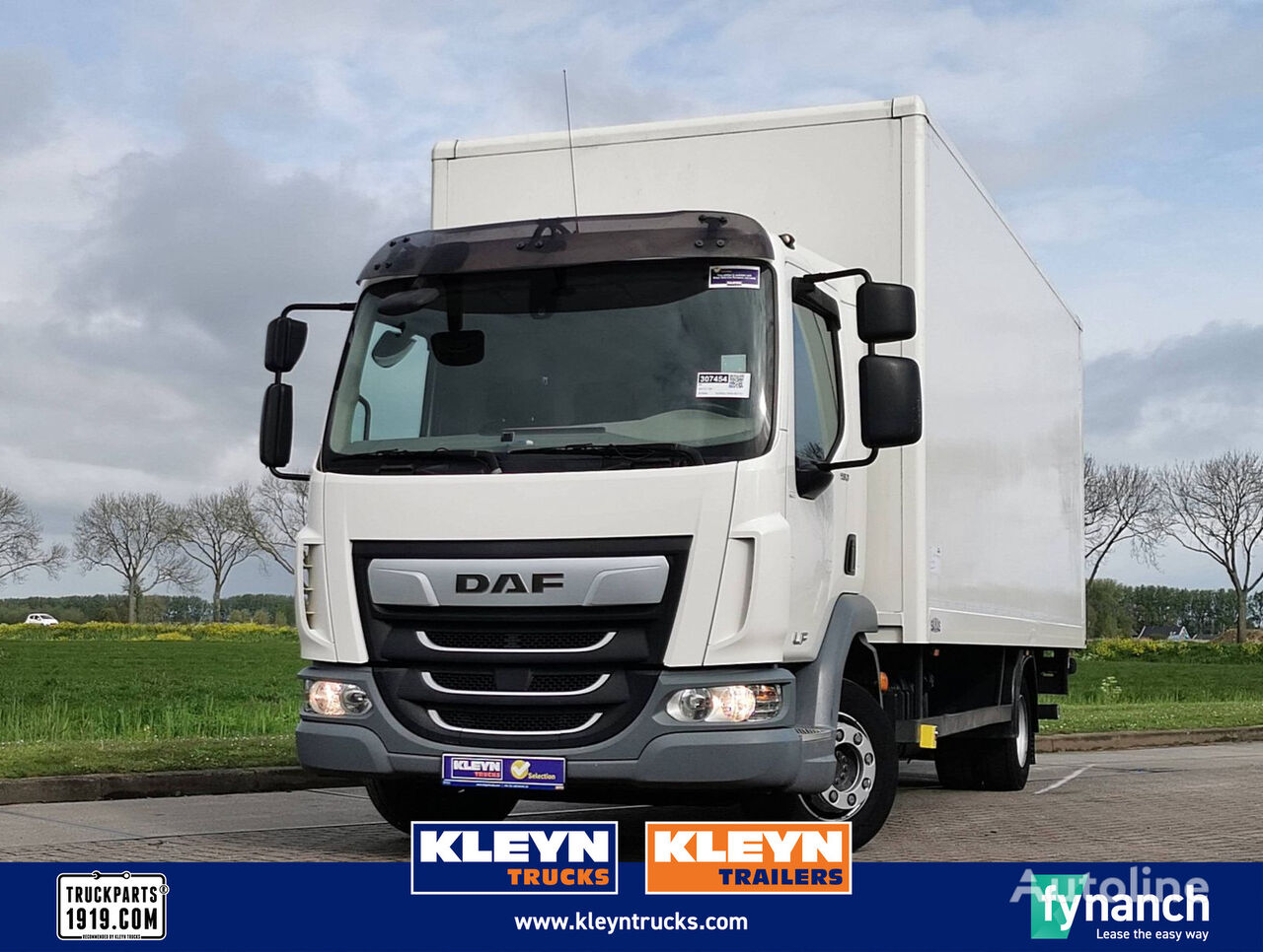 DAF LF 180 11.9t lift airco box truck