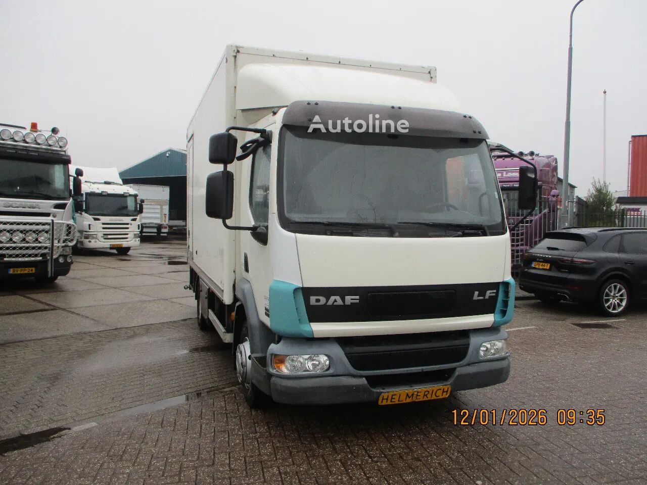 Nákladní vozidlo furgon DAF LF 180 45 LF 180 EURO 3 !!! 385.685 KM !!! TOTAAL 11990 KG - Autoline